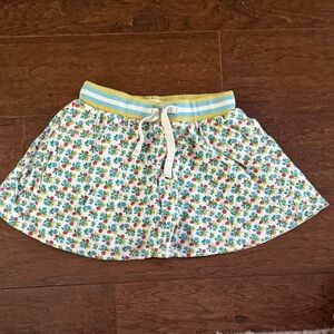 Mini Boden Colorful Floral Kids Skirt